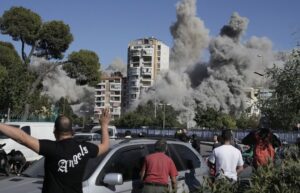 Israel Airstrike At Beirut