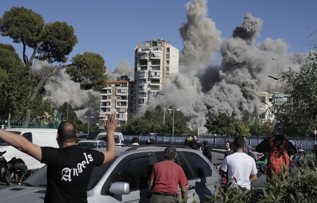 Israel Airstrike At Beirut