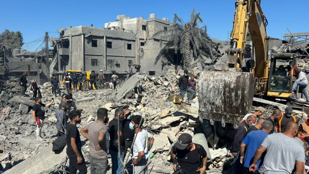 Israel Airstrike At Beirut