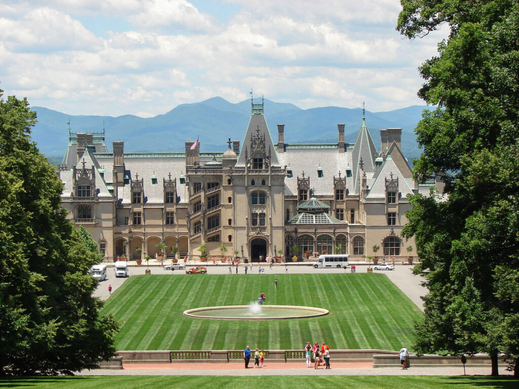 Front View of Biltmore House