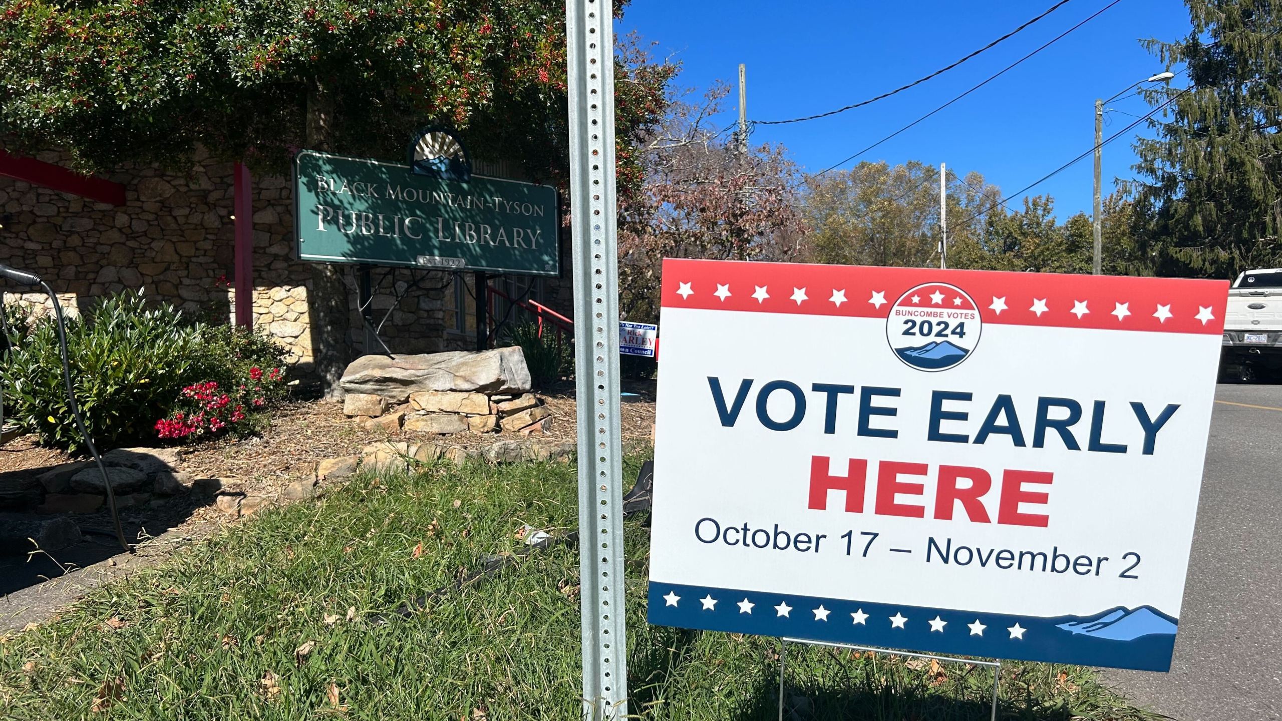 Early Voting Ongoing Despite Helene's Impact