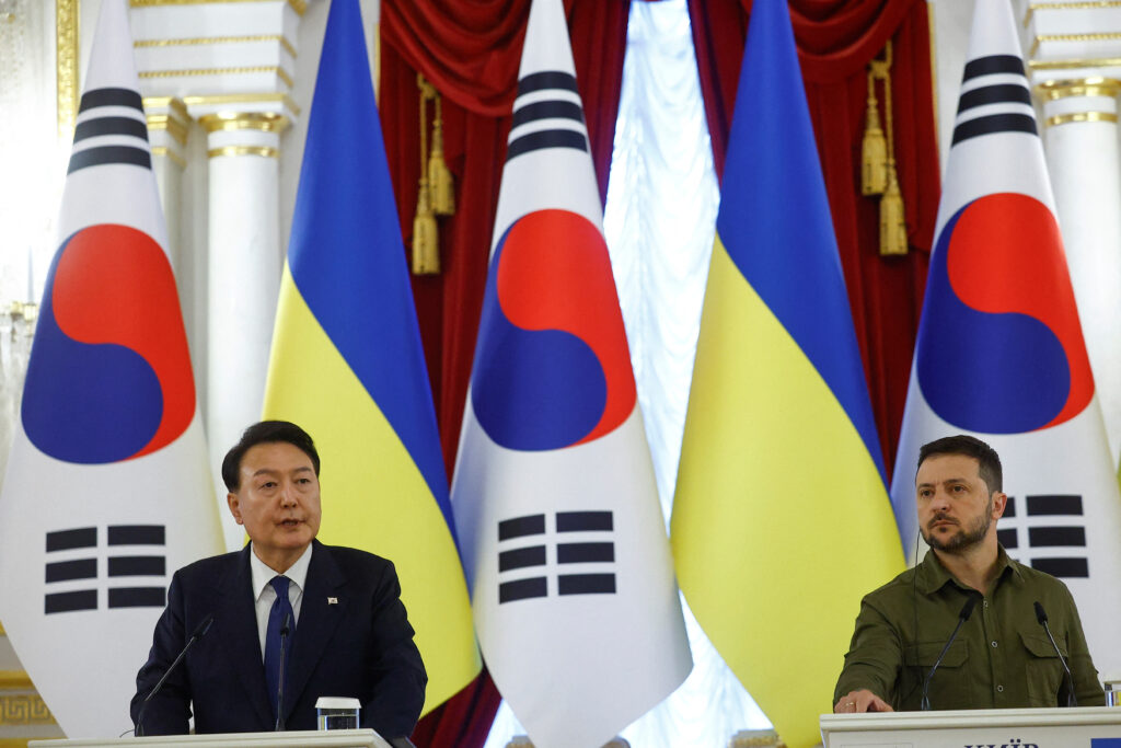 South Korea Aiding Ukraine